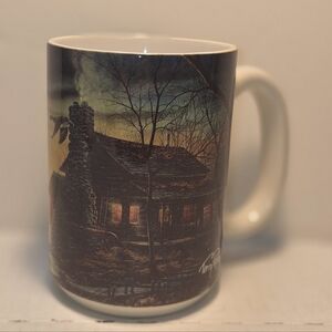 Terry Redlin Mug  Cup “Golden Retreat” 4 1/4” Tall Artwork 1986;Mug Design 1995
